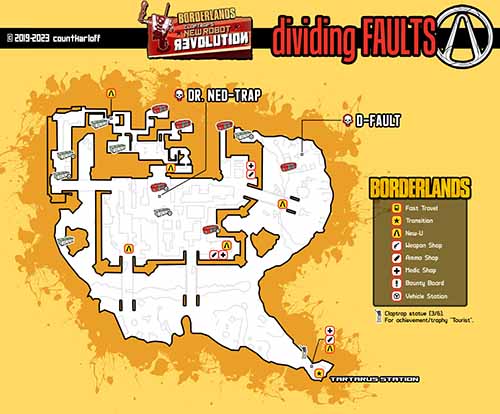 Dividing Faults loot map