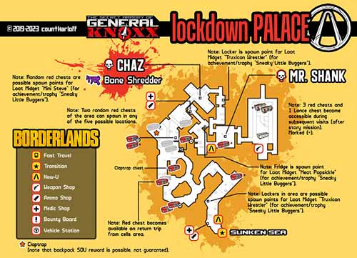 Lockdown Palace loot map