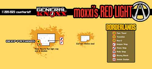 Moxxi's Red Light loot map