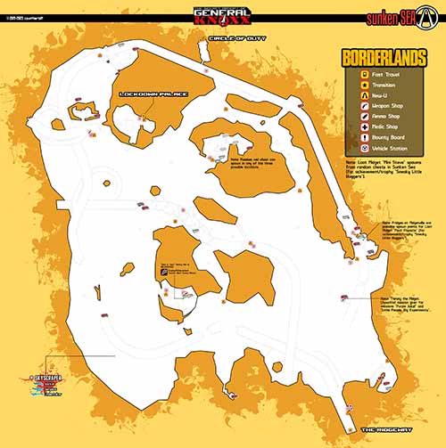 Sunken Sea loot map