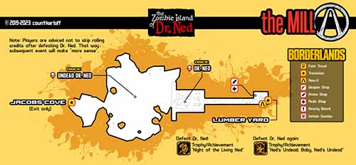 The Mill loot map