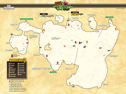 Dahl Abandon loot map