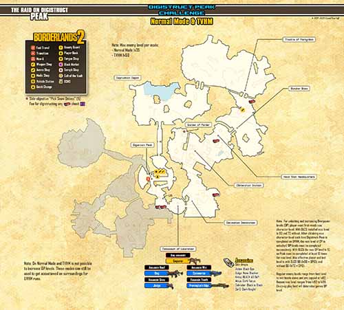 Digistruct Peak I loot map