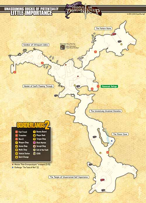Unassuming Docks loot map