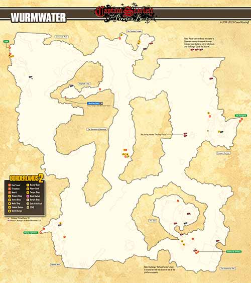Wurmwater loot map